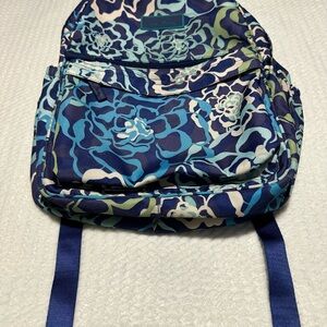 Vera Bradley Retired Pattern Katarina Blues XL Backpack